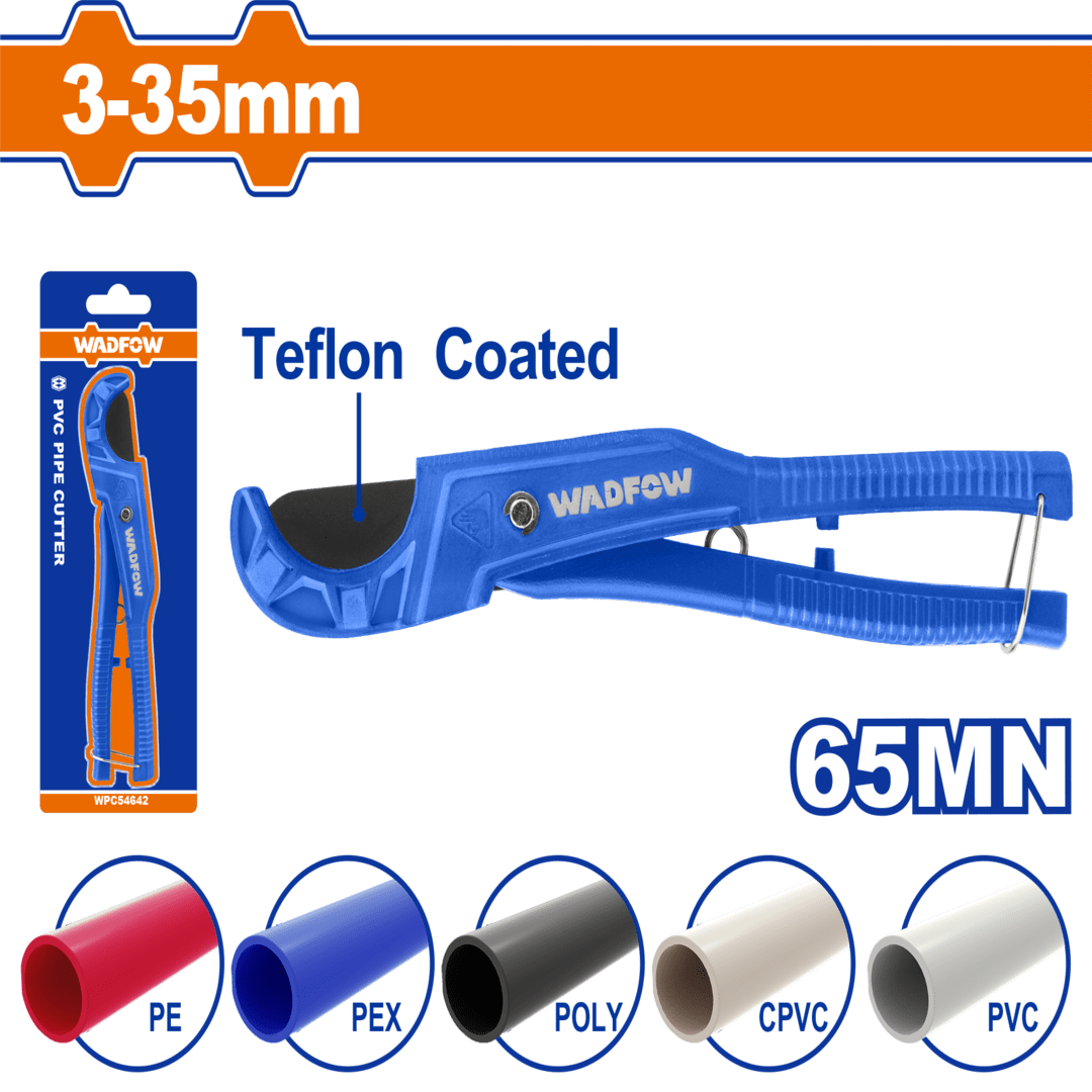 PVC pipe cutter One time cutting Length:207mm WPC54636