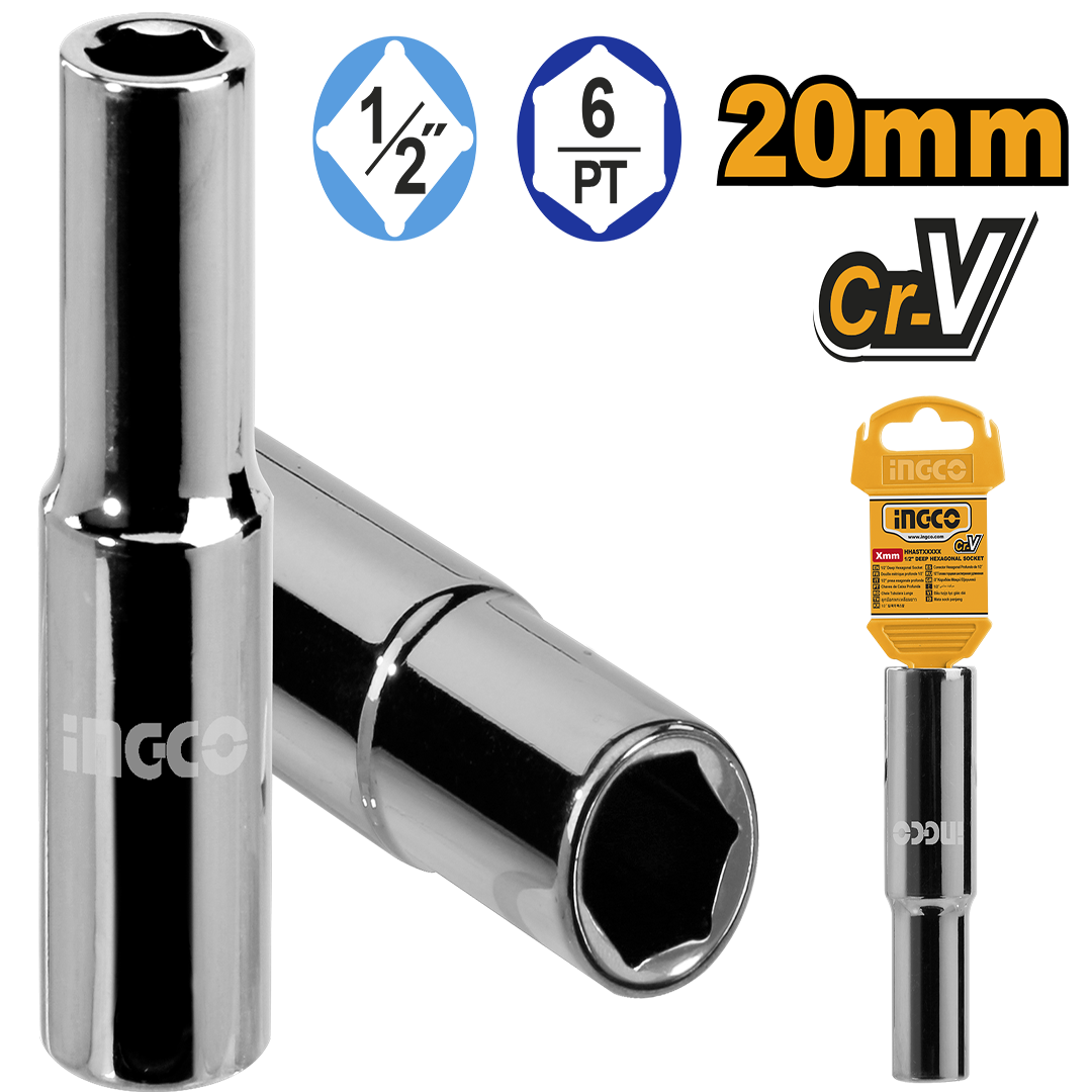 1/2″ Deep hexagonal socket HHAST12203L