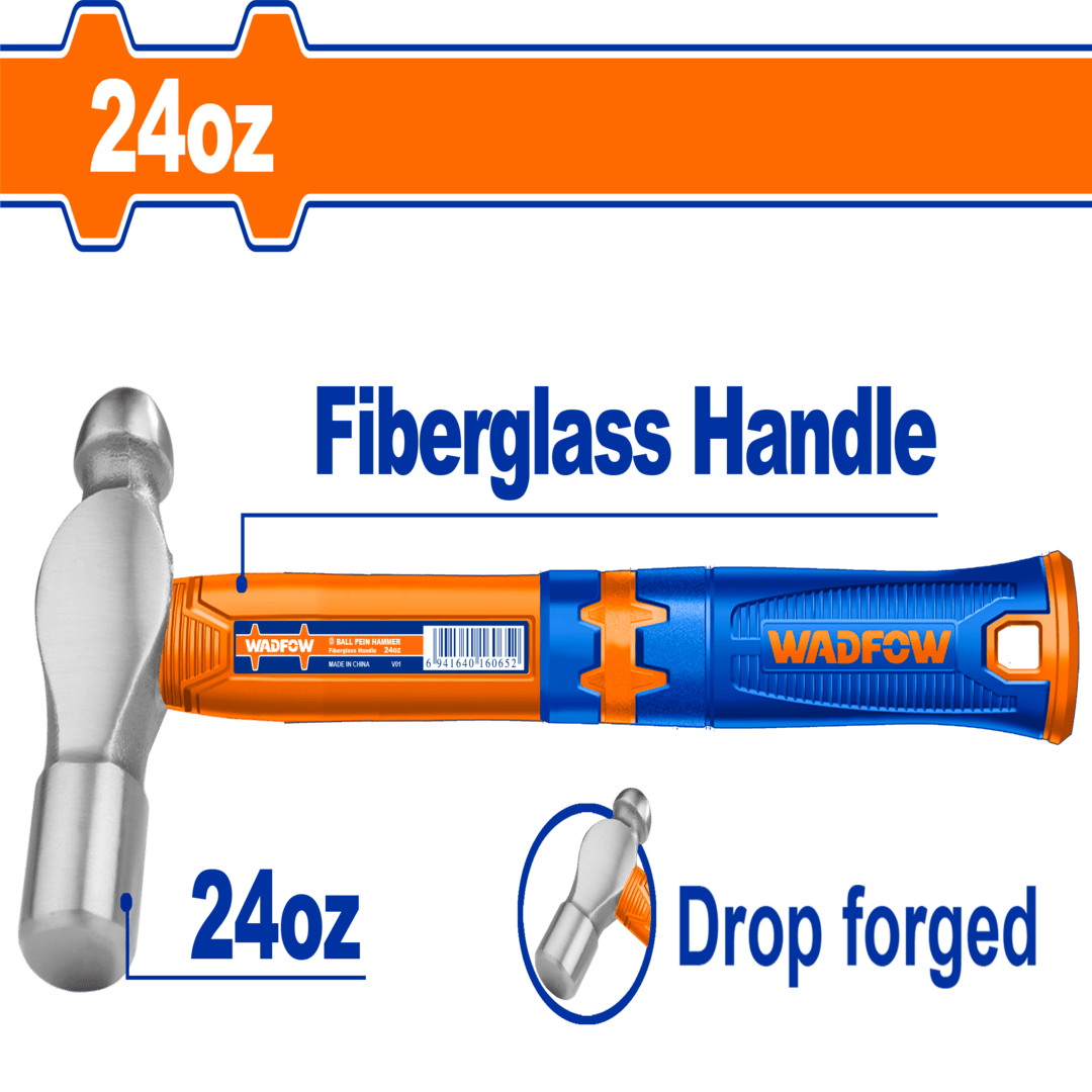 Ball pein hammer Weight?24oz/660g WHM5324