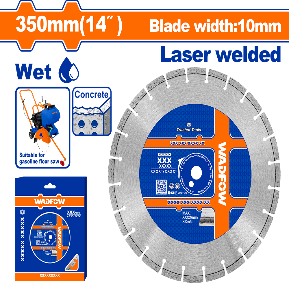Diamond disc for floor saw WDC3502
