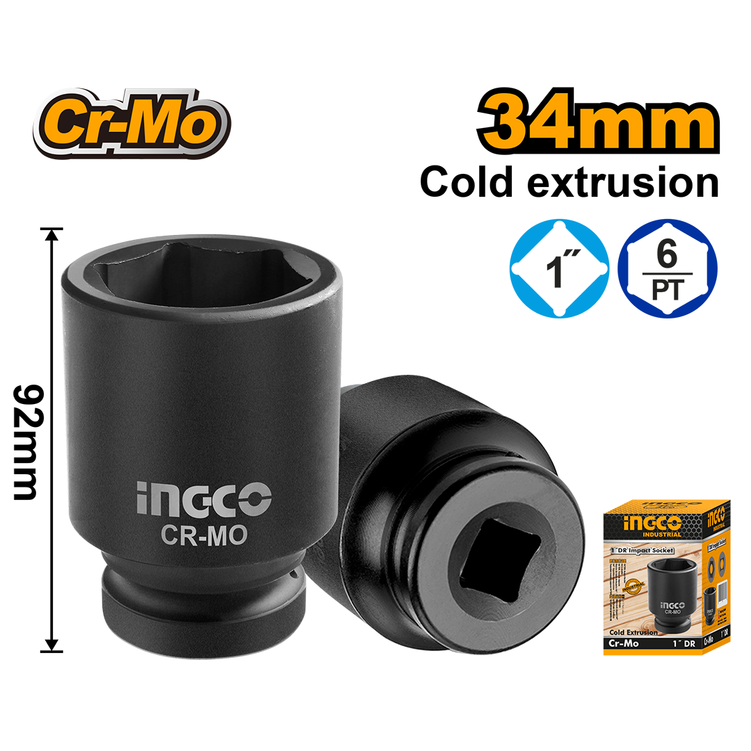 1″DR. Impact socket HHIS0134L