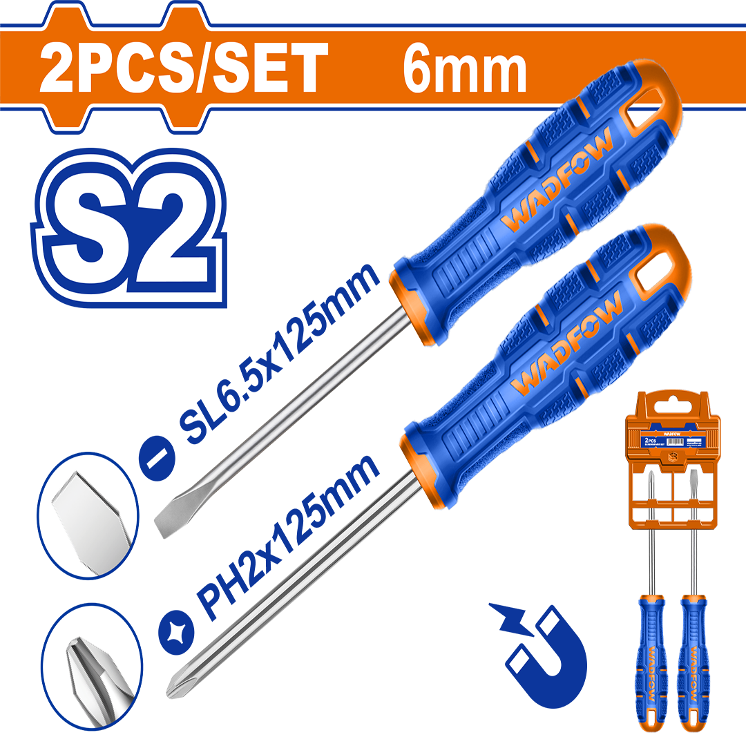 2 Pcs screwdriver set WSSA402