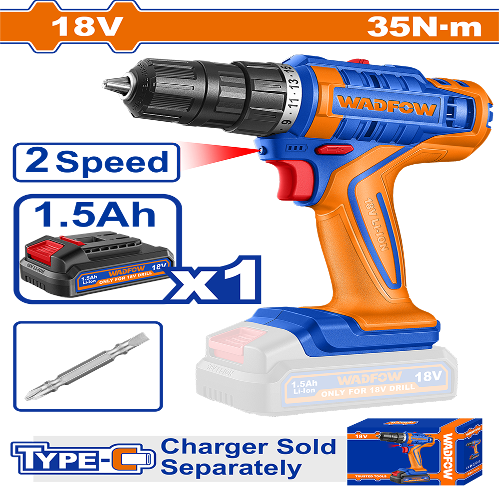 Cordless drill WCDP1825