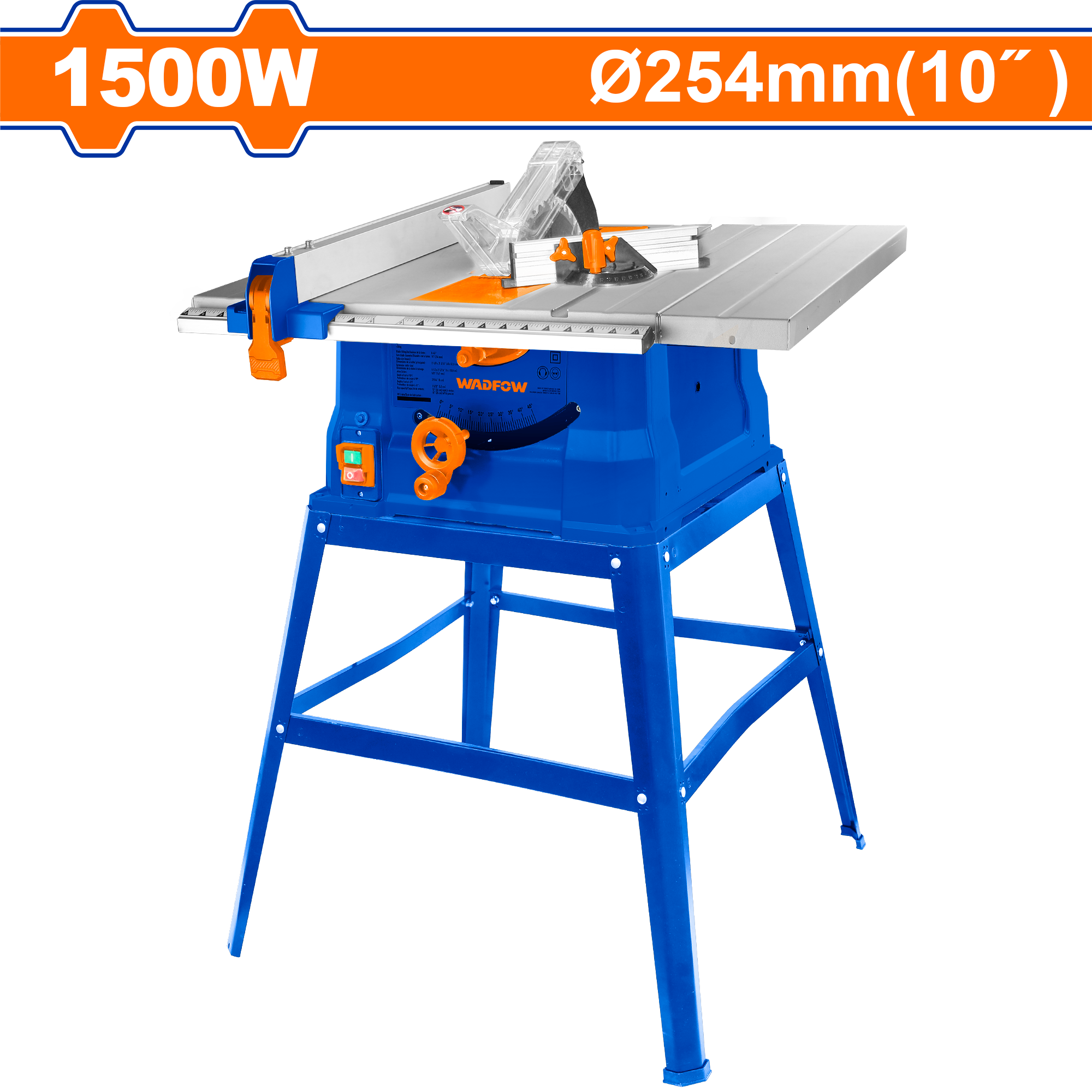 Table saw Input power: 1500W WTS1A1500