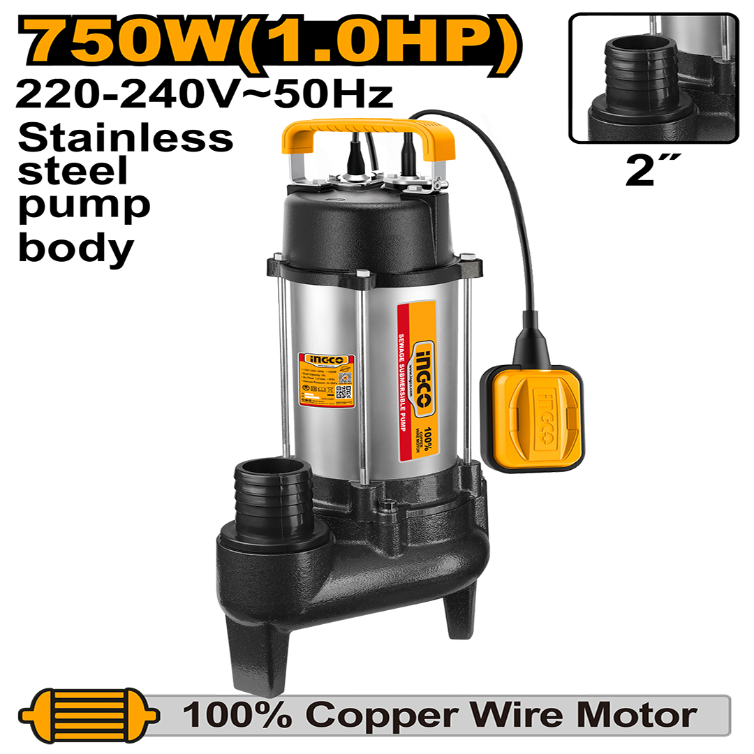 Sewage submersible pump SPDS75068