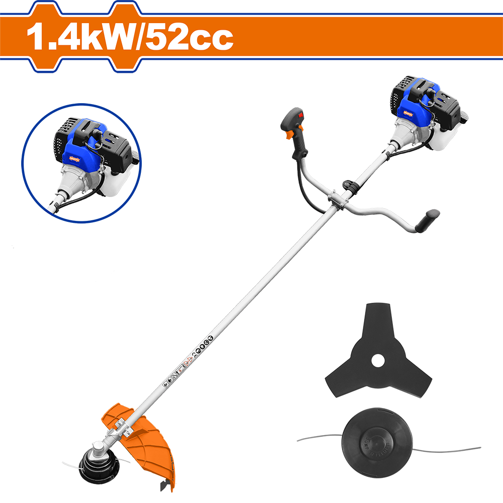 Gasoline grass trimmer and brush cutter WGM1552