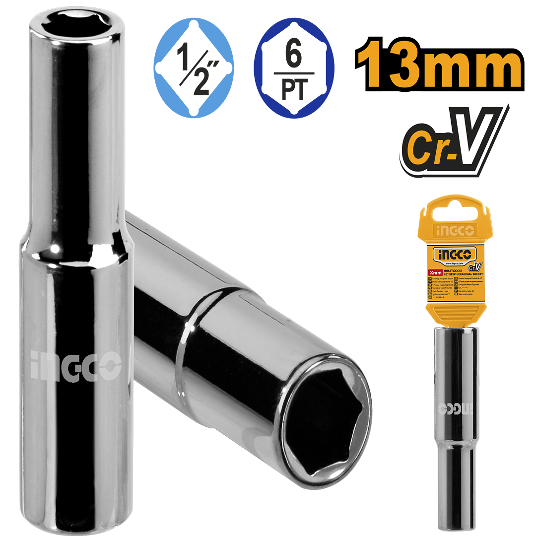 1/2″ Deep hexagonal socket HHAST12133L