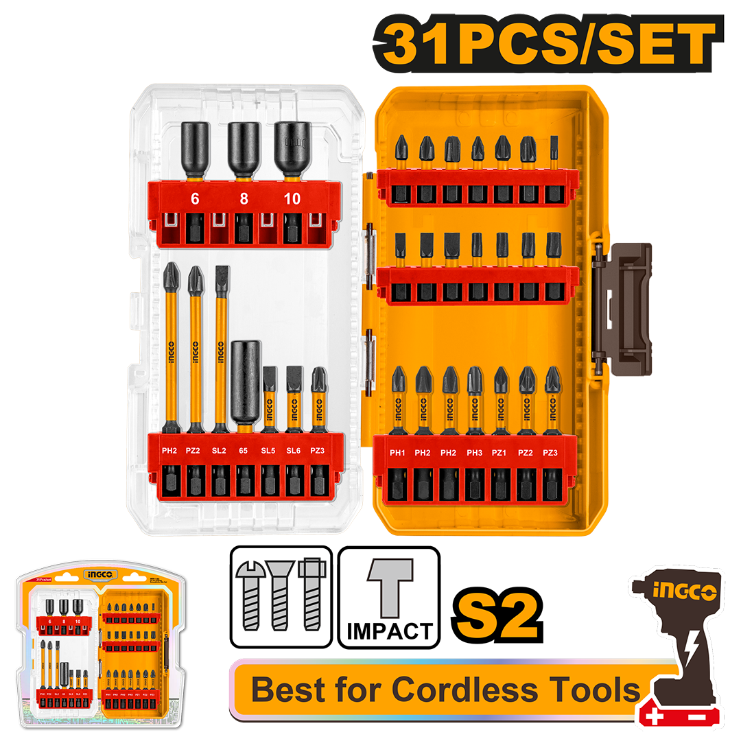 31 Pcs impact screwdriver bits set AKDL11306