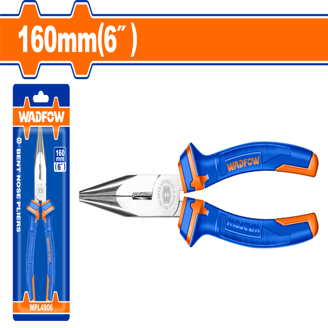 Bent nose pliers 6″160mm WPL4906