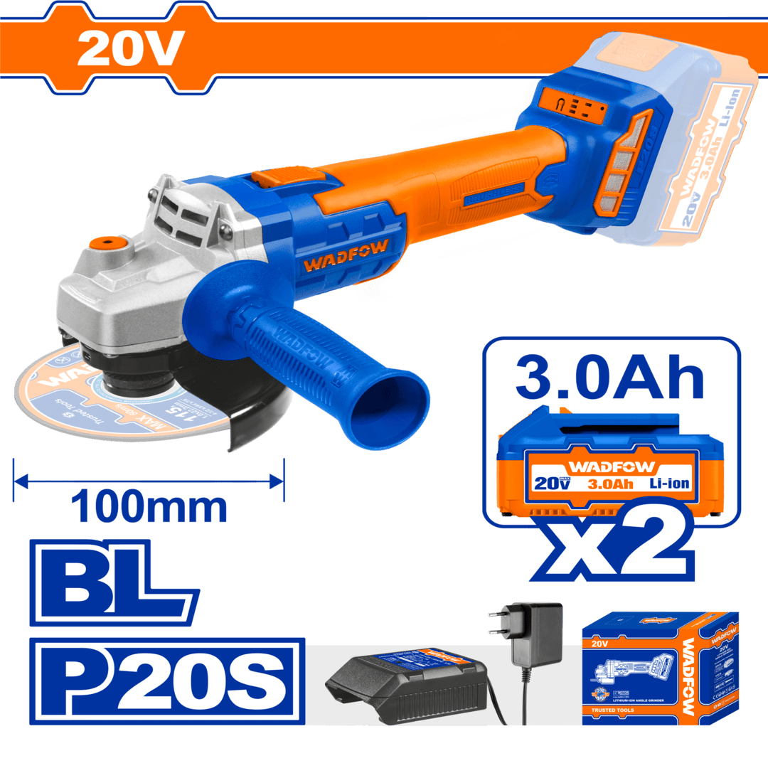 Lithium-ion angle grinder Voltage:20VWLAPM12