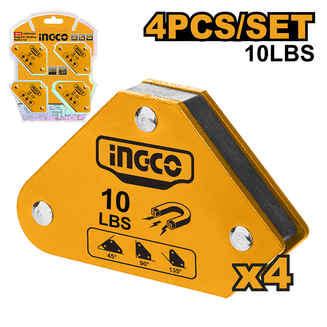 4 Pcs magnetic welding holder set AMWH4001