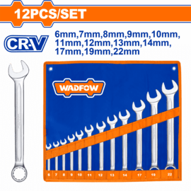 12 Pcs Combination  spanner set WSP1M12