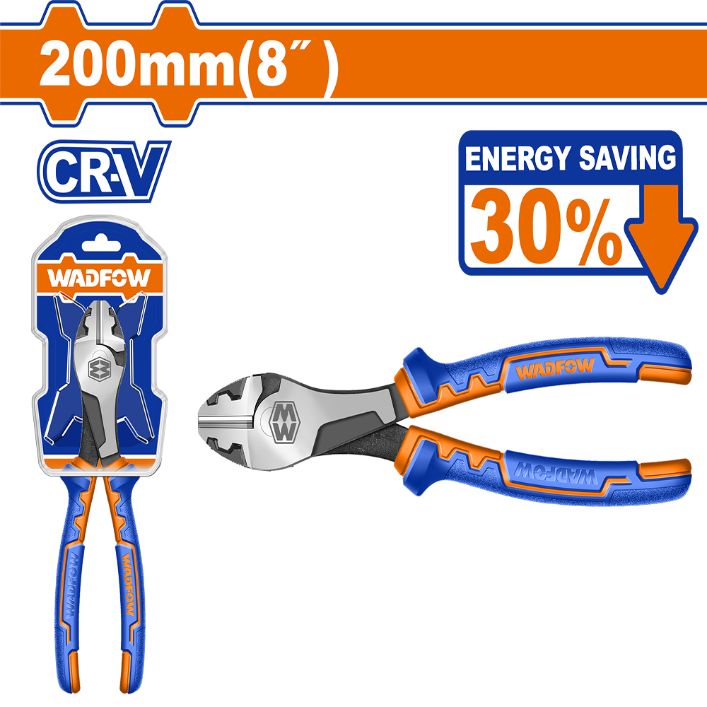 High leverage heavy-duty diagonal cutting pliers WPL7718