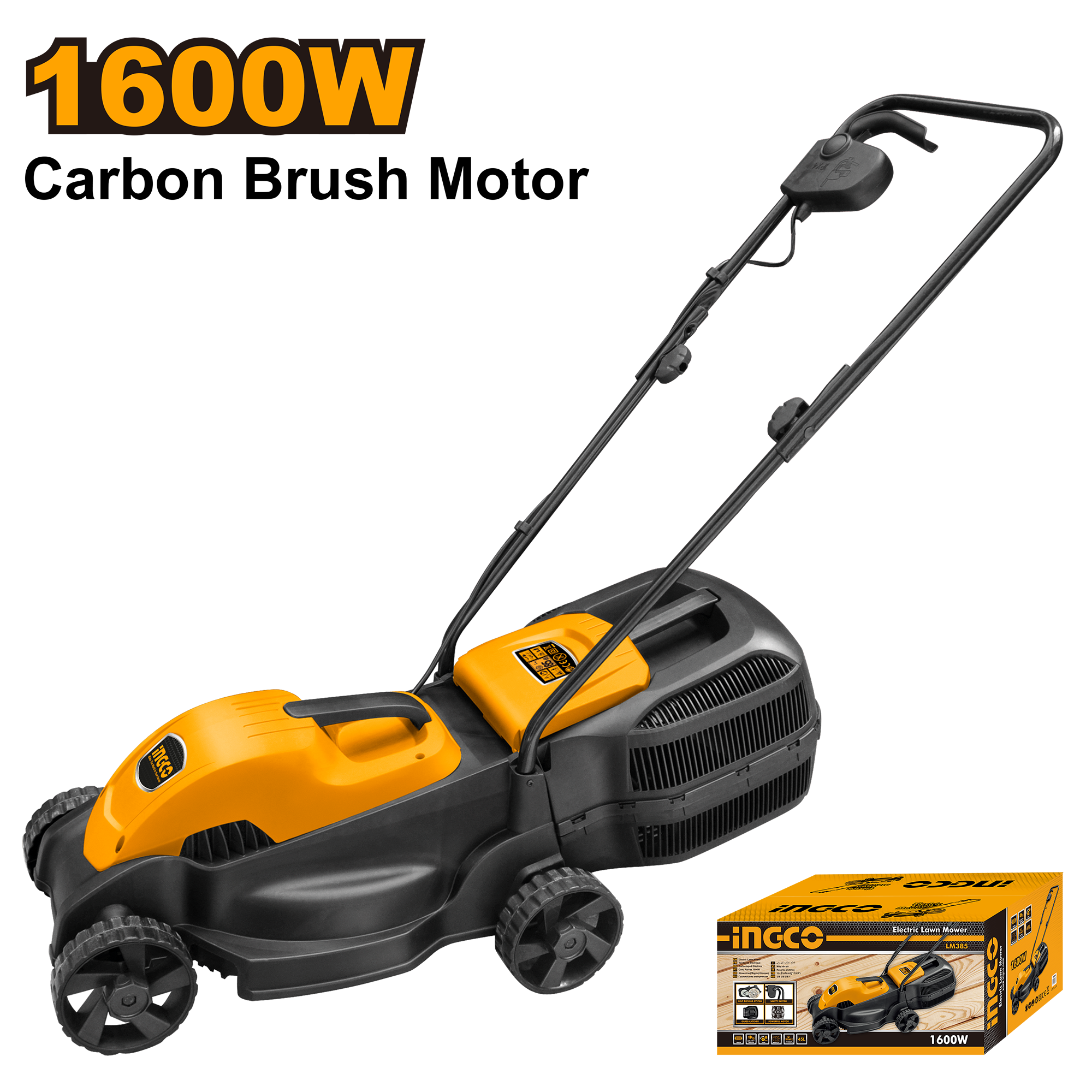 Electric Lawn Mower 1600W LM385