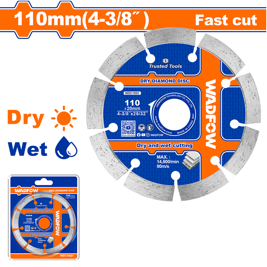 Dry diamond disc WDC1K01
