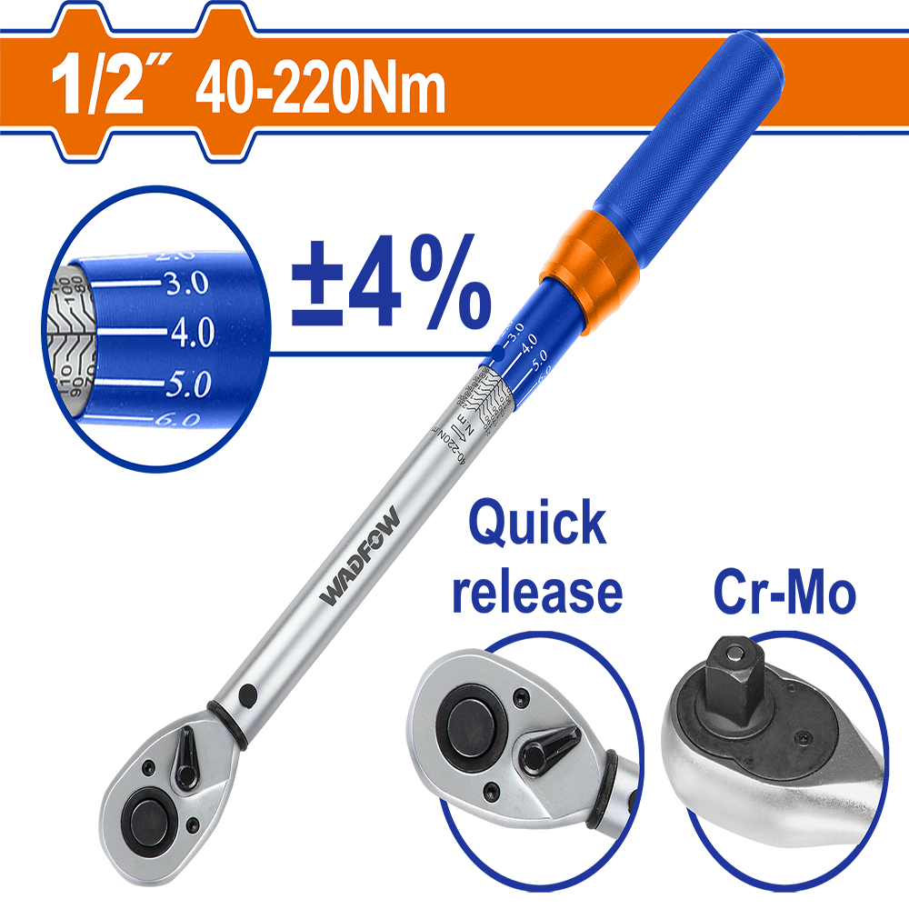Preset torque wrench WWQ7D21