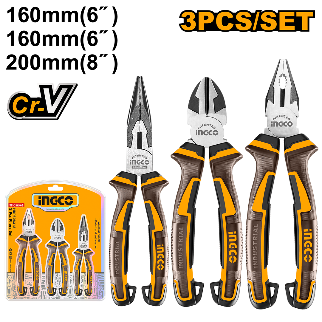 3 Pcs pliers set HKPS28318
