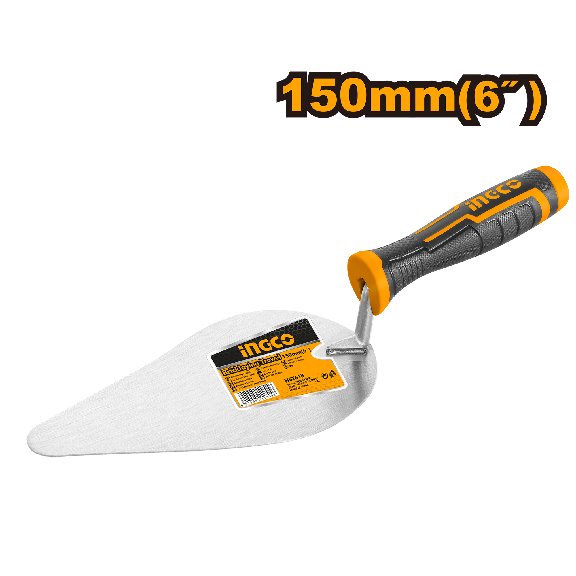 Bricklaying Trowel 6″/150mm  HBT618
