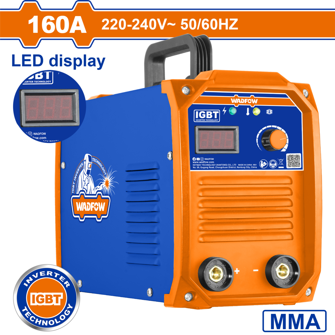 Inverter MMA welding machine Output current: 20-160A WWD31601