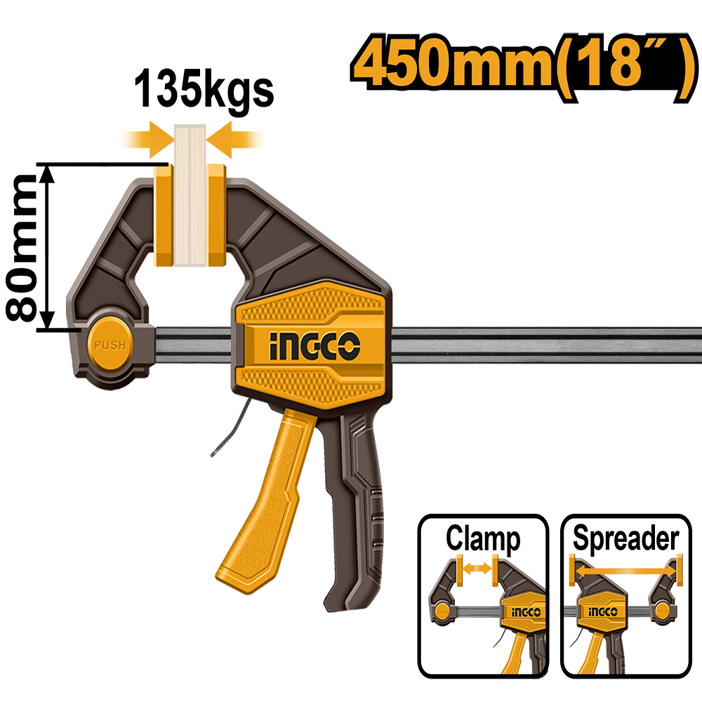 Quick bar clamp HQBC18801