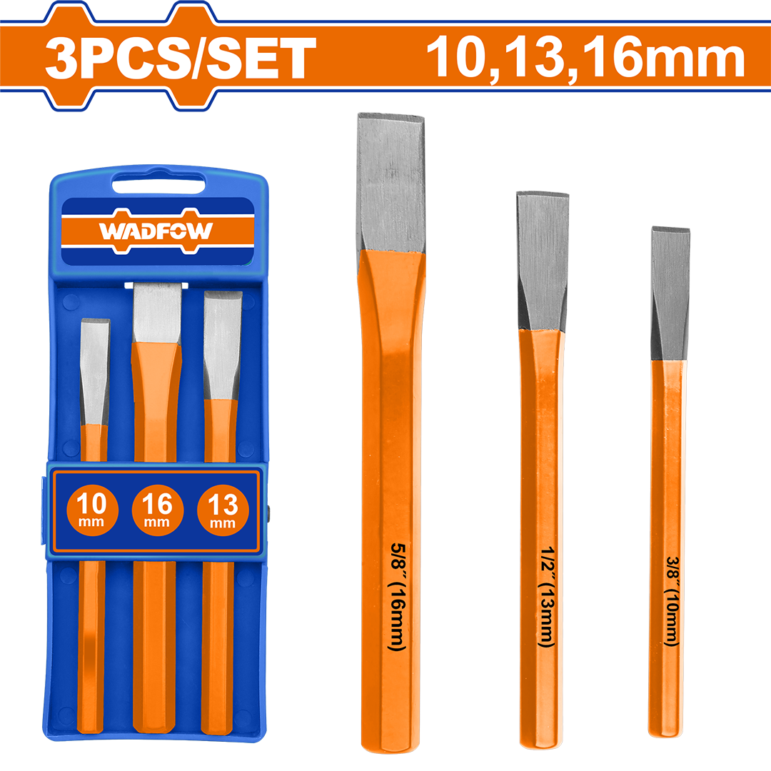 3 Pcs Cold chisel set WCC8303