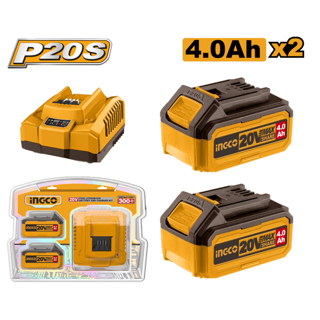 P20S Lithium-Ion battery and charger kit FBCPK1424