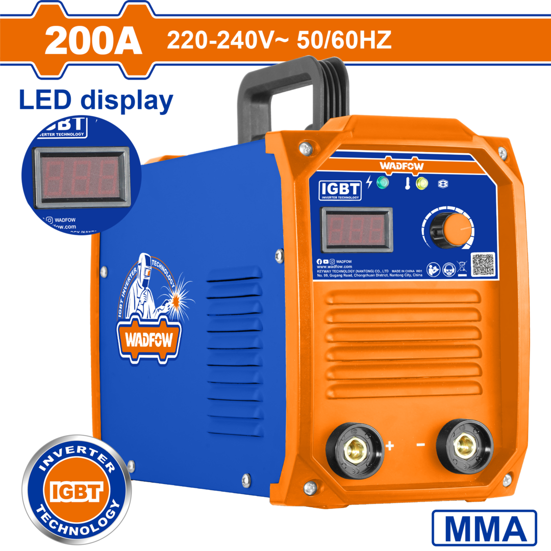 Inverter MMA welding machine Output current: 20-200A WWD32001