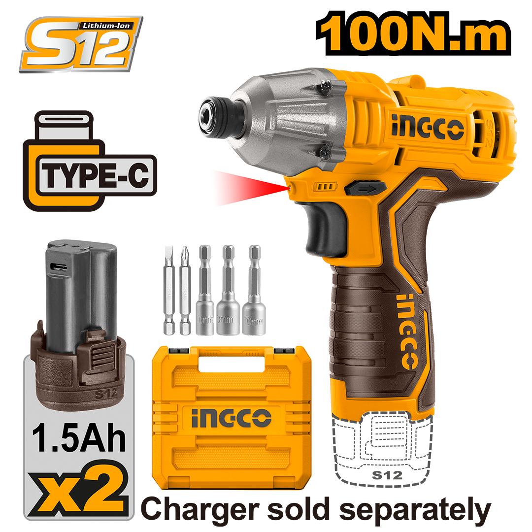 Cordless impact driver CIRLI12015