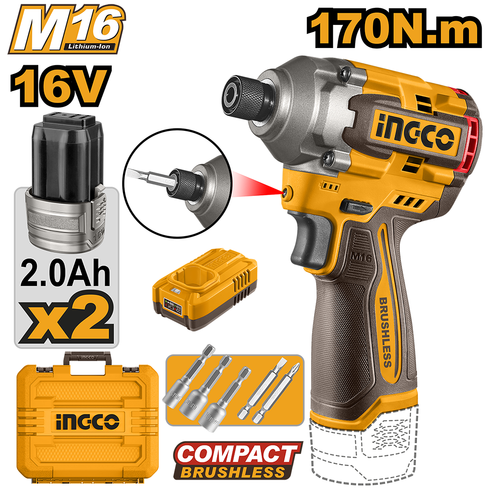 Cordless impact driver CIRLI16178