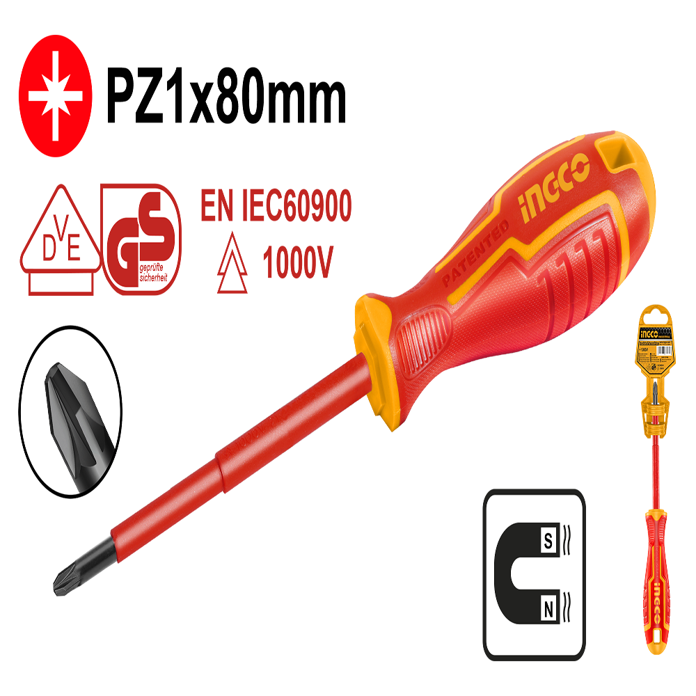 Insulated screwdriver HISD81PZ180