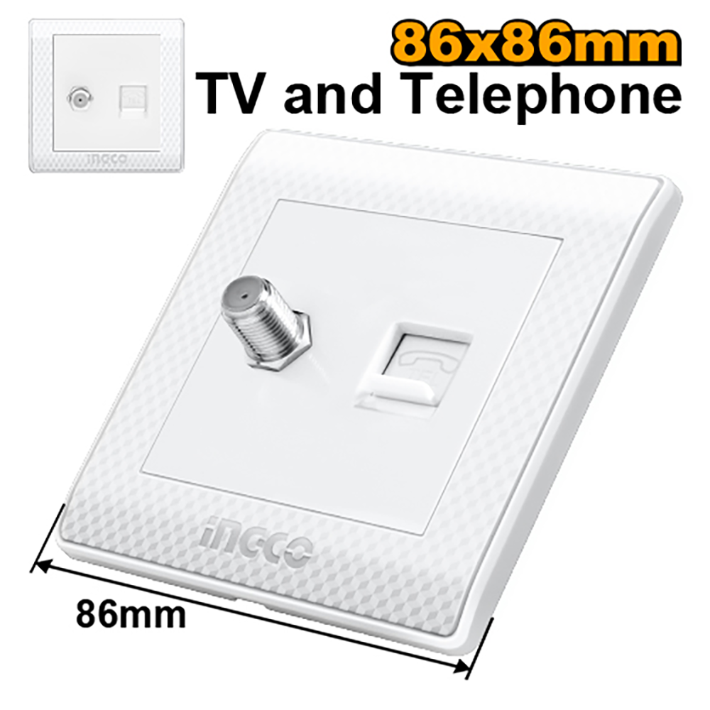 TV Socket and TEL socket HESST502TT