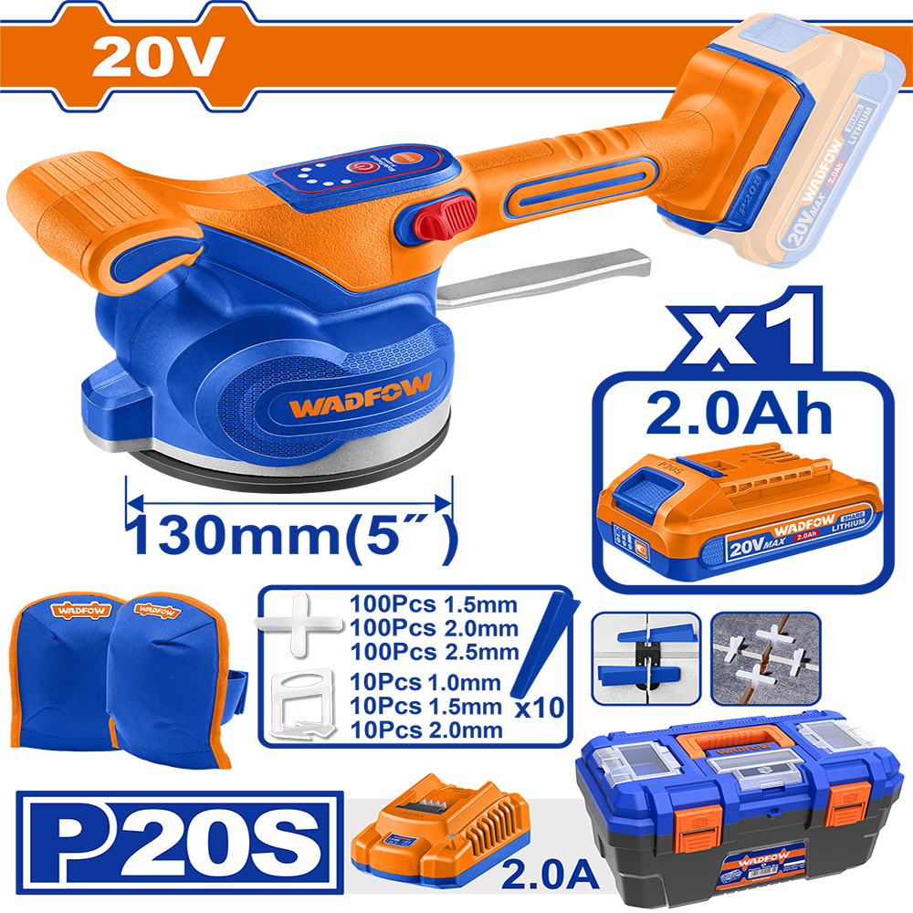 Cordless Tile Vibration Machine WTVM1D128
