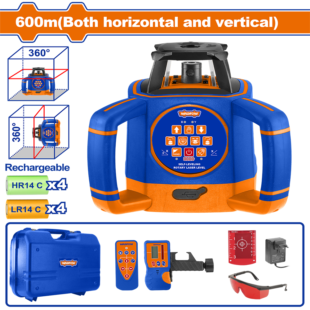 Self-leveling rotary laser level WLE6B02