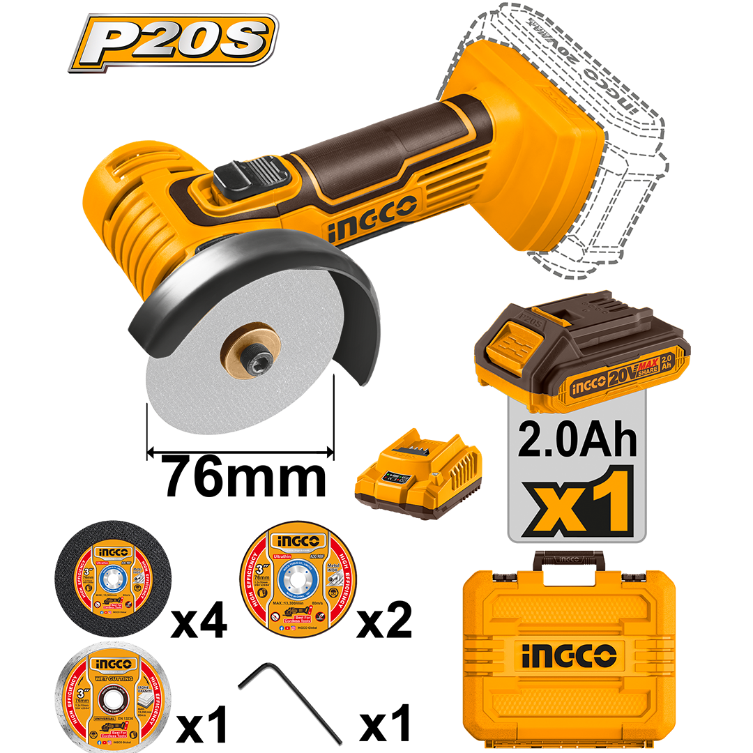 Cordless mini cut-off tool CAGLI76012