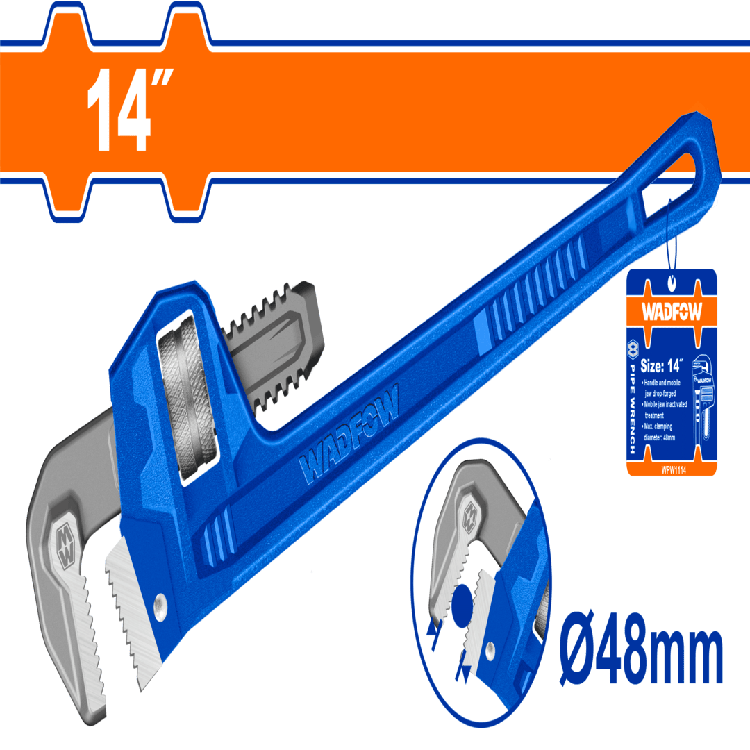Pipe wrench Size:14″WPW1114