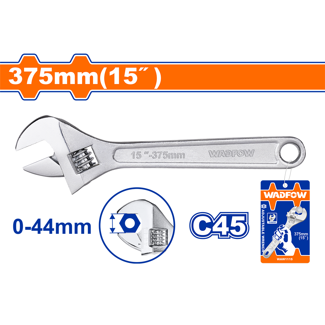 Adjustable wrench WAW1115