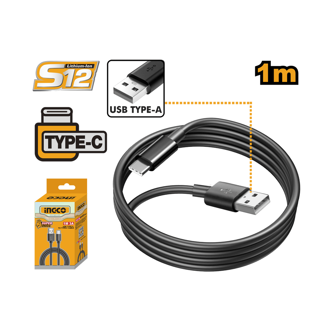 USB type-A to type-C cable IUCC01