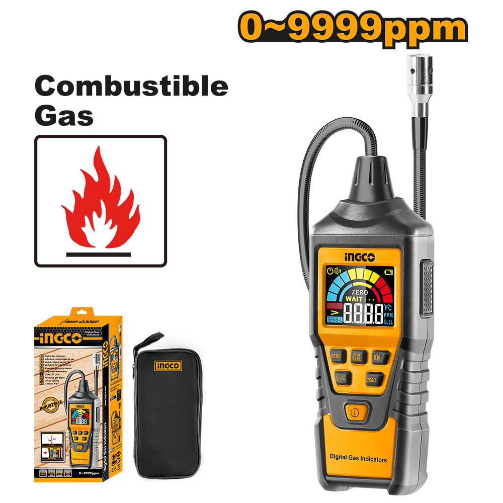 Digital gas indicators HETGA01