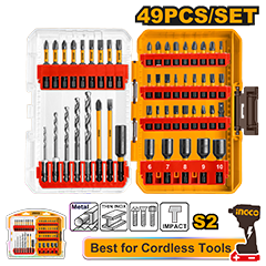 49 Pcs impact screwdriver bits set AKDL24906