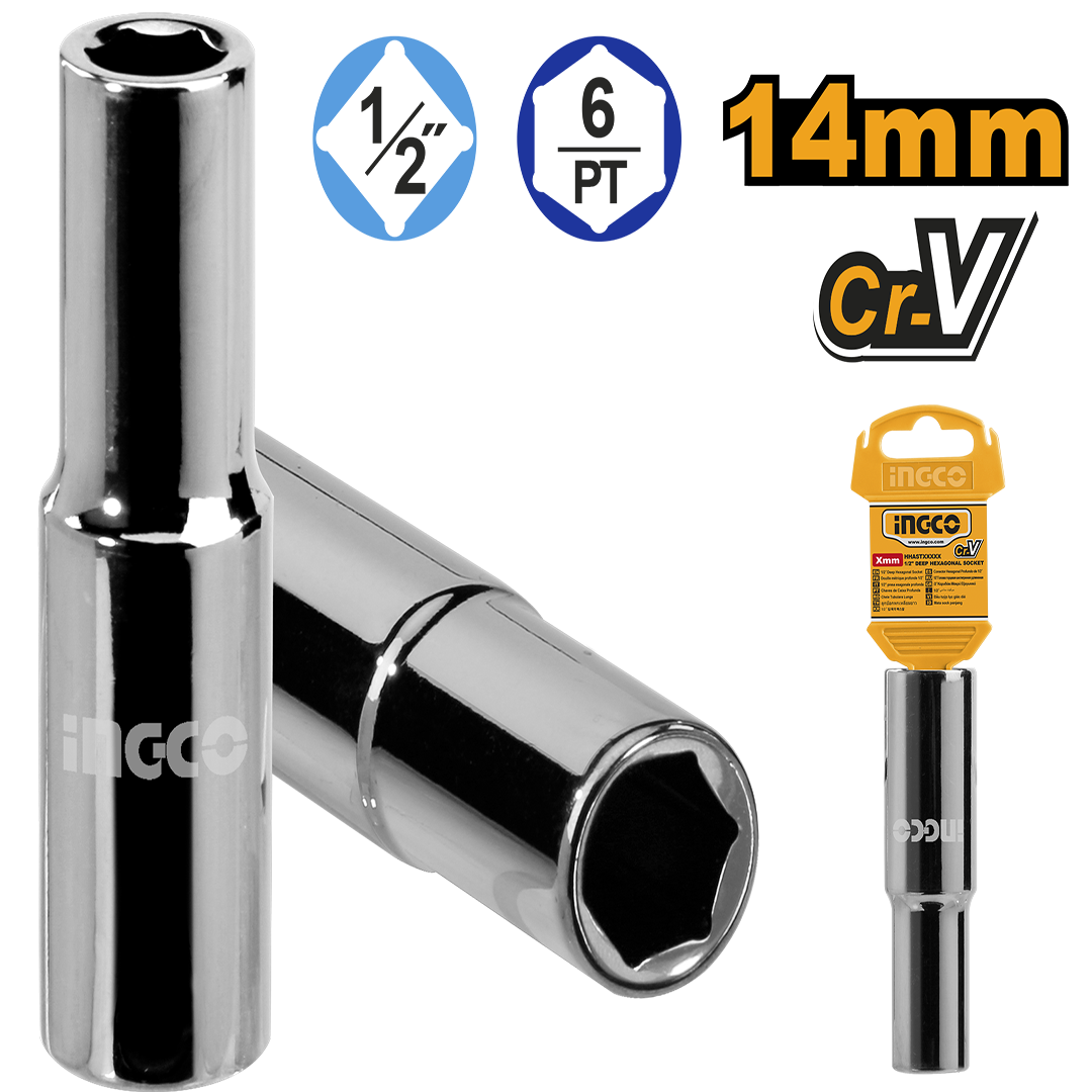 1/2″ Deep hexagonal socket HHAST12143L