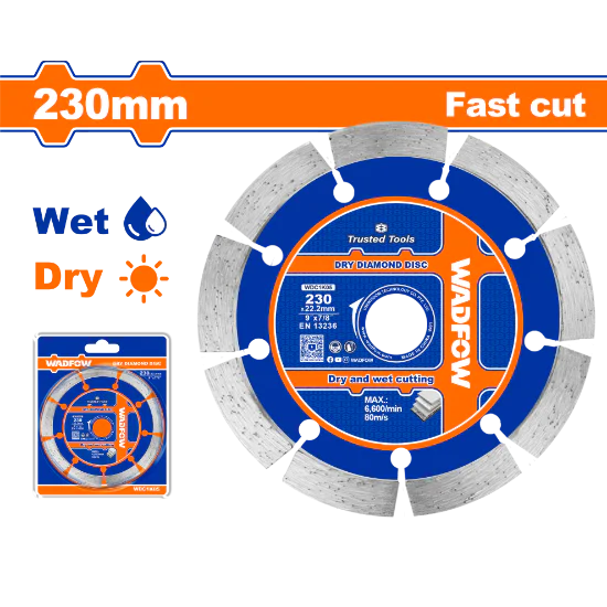 Dry diamond disc230(9″”)X22.2mmWDC1K05