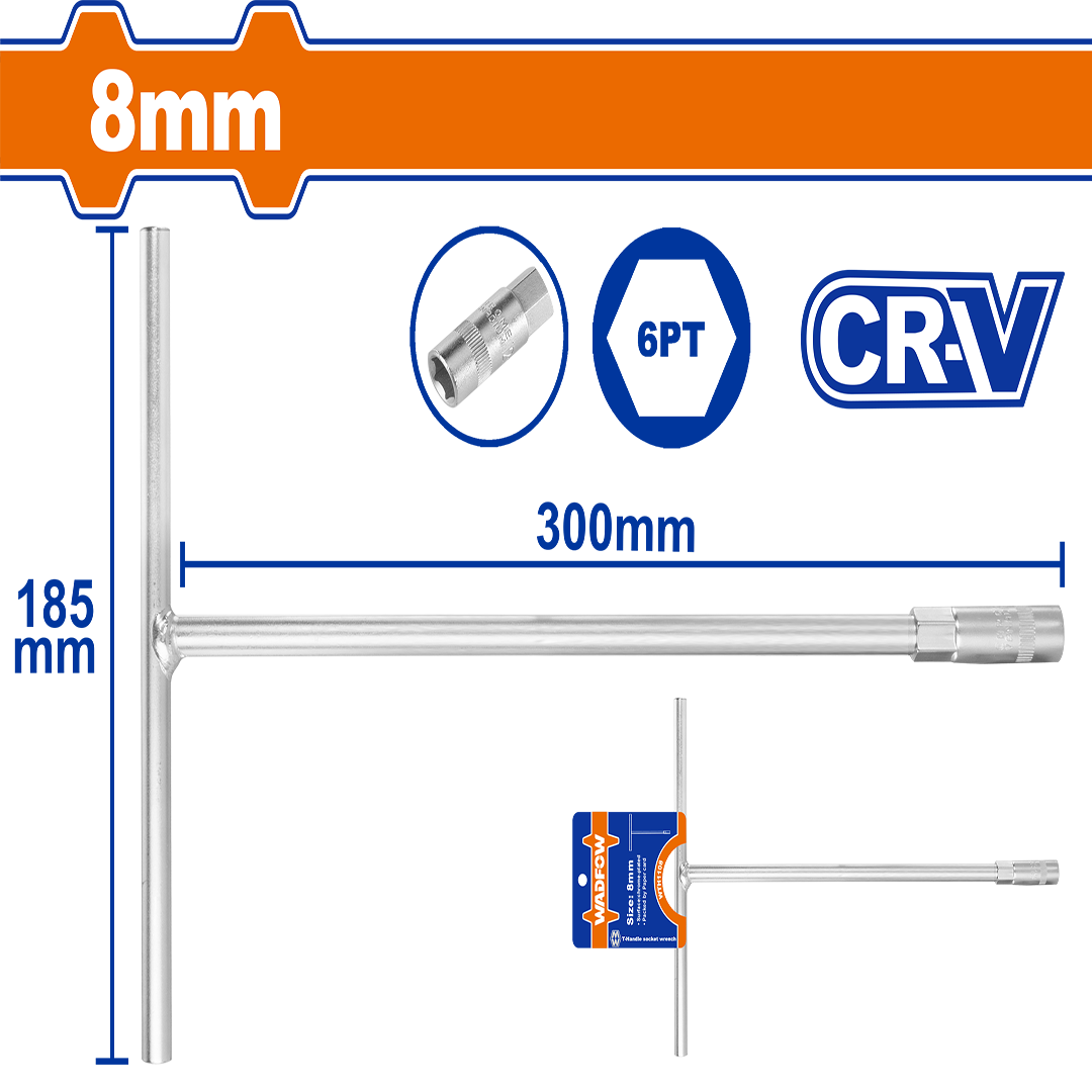 T-handle socket wrench WTH1108