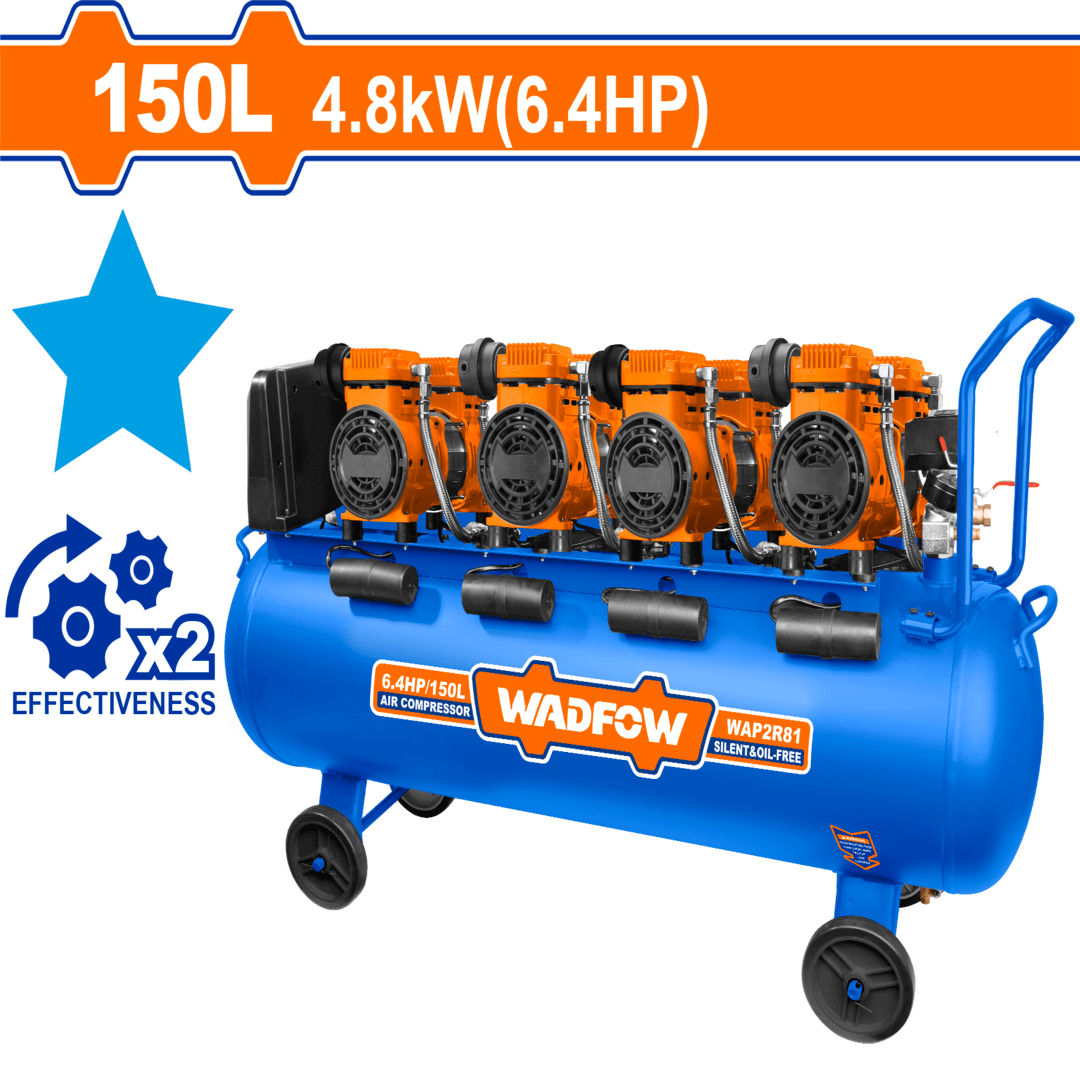 Air compressor Input power:4?1200W(6.4HP? WAP2R81