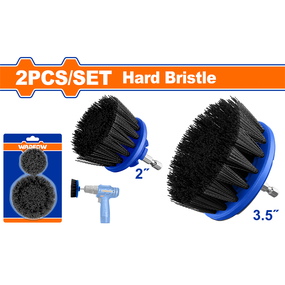 2 Pcs Hard bristle brush set WND3402