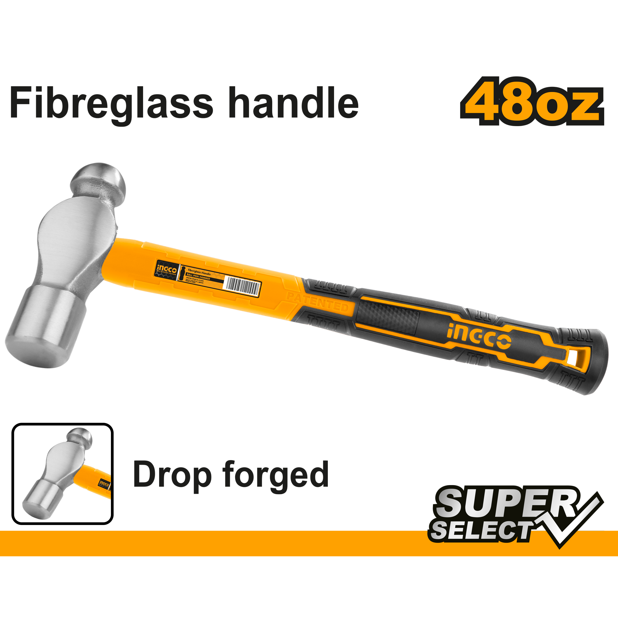 Ball Pein Hammer 48oz HBPH88048