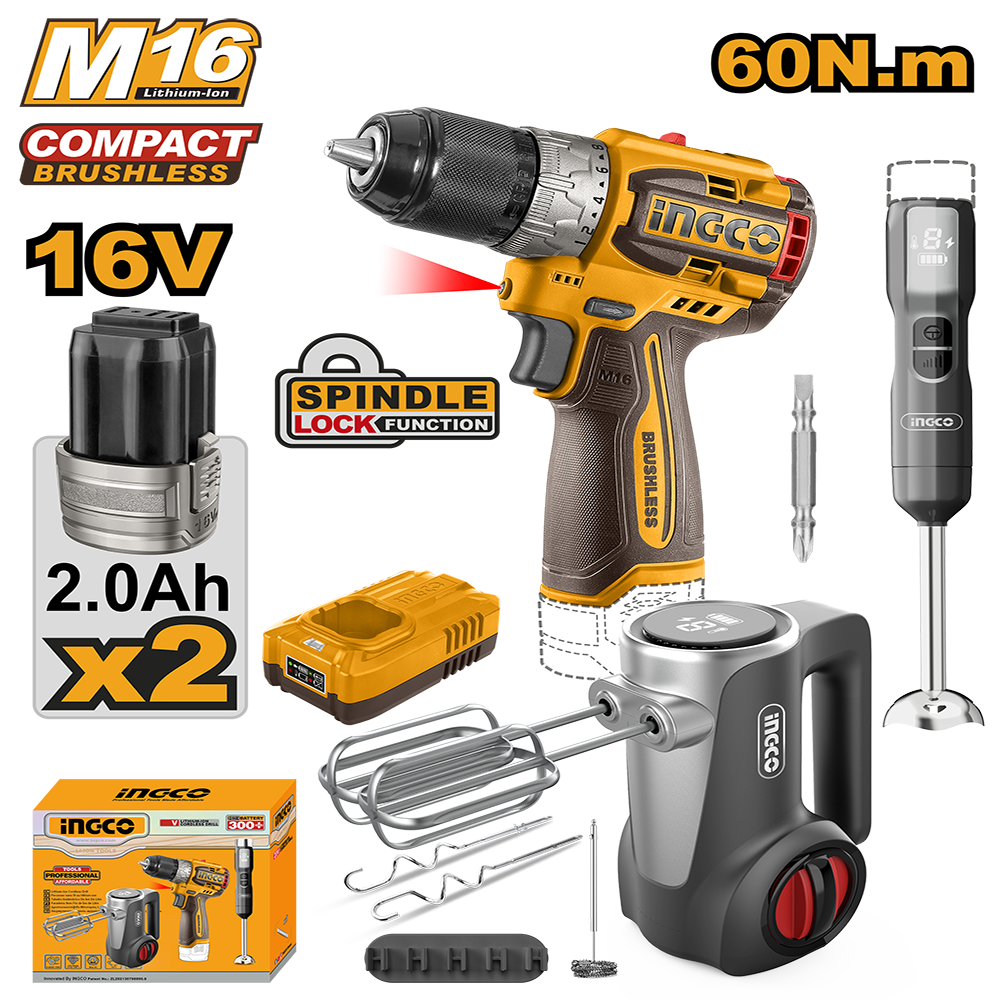 Cordless 3 pcs combo kit  CKLI1638