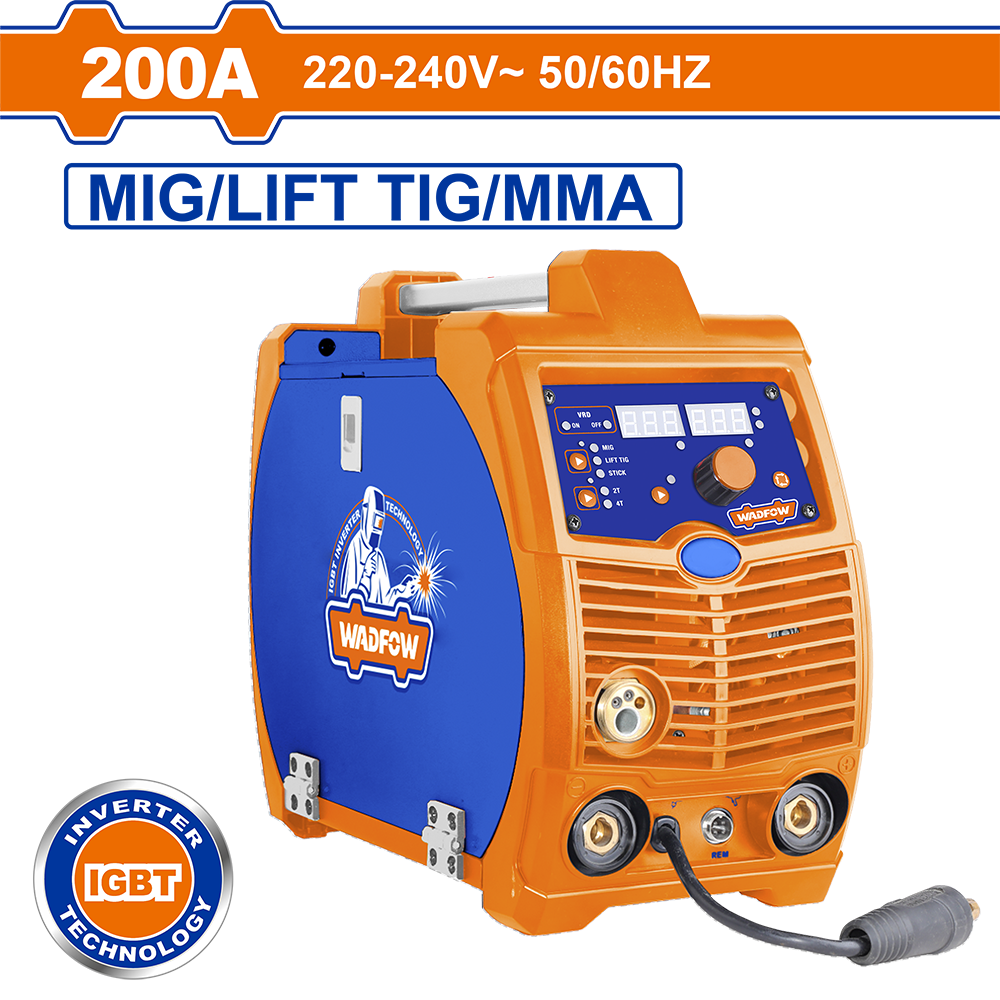 Inverter MAG/MIG/MMA/TIG Lift welding machine WGTMA20