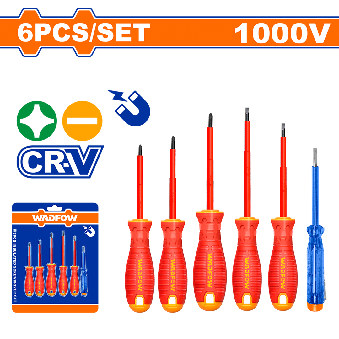 6 Pcs Insulated screwdriver set WSS7406