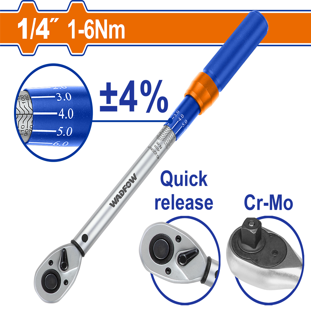 Preset torque wrench WWQ5D01