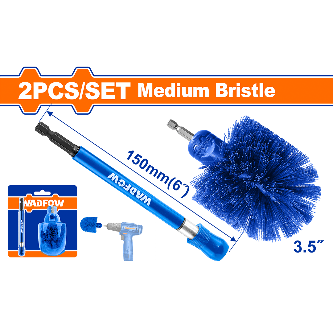 Bristle brush with holder WND2404